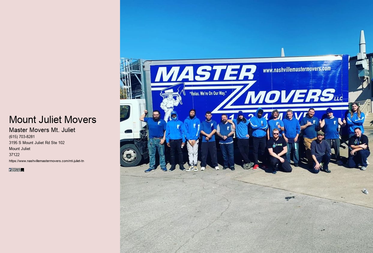 Mount Juliet Movers