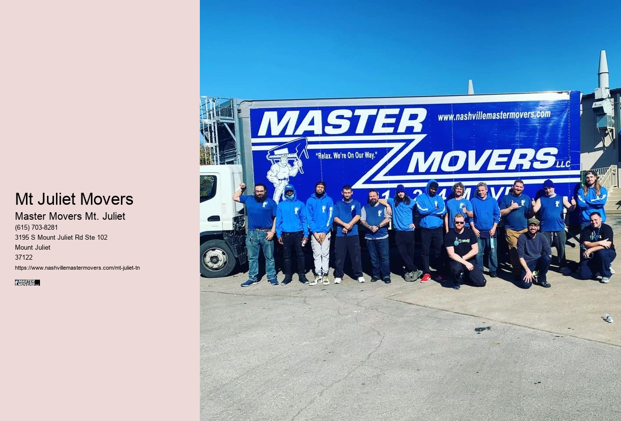 Mt Juliet Movers